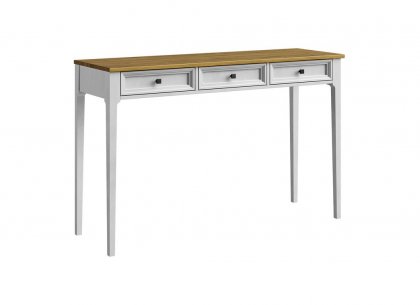 Стол консольный Квадро-С 03 (белый лак + антик 24)