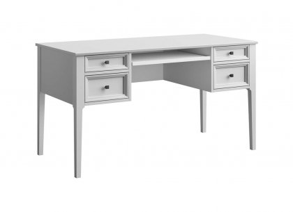 Стол письменный Квадро-С 04 (белый лак)