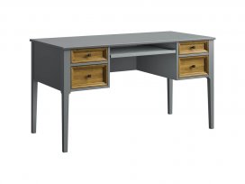 Стол письменный Квадро-С 04 (серый 7042 + антик 24)