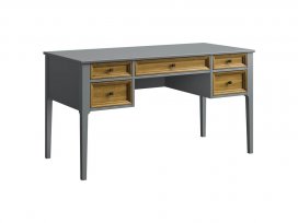 Стол письменный Квадро-С 05 (серый 7042 + антик 24)
