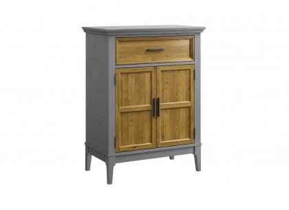 Тумба Квадро-С 21 (серый 7042 + антик 24)