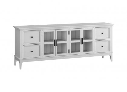 Тумба ТВ Квадро-С 44 (белый лак)