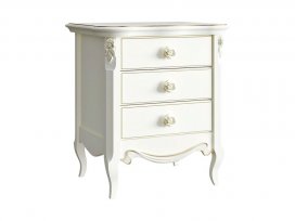 Прикроватная тумба 3 ящика Lady Rose GL117-K02-G