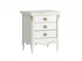 Прикроватная тумба 3 ящика Lady Rose GL117S-K02-G
