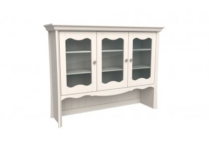 Надстройка комода Лебо со стеклянными дверками