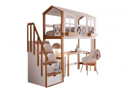 Кровать-чердак Хома Prado 4