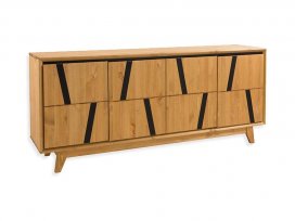 Тумба 42 Мэнсон (4 двери+2 ящика)