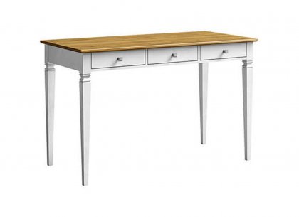 Стол письменный Ольса-С 003 (белый лак + антик 24)