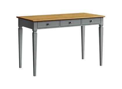 Стол письменный Ольса-С 003 (серый 7042 + антик 24)
