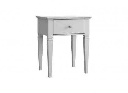 Тумба прикроватная Ольса-С 01 (белый лак)