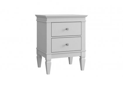 Тумба прикроватная Ольса-С 02 (белый лак)