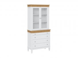 Буфет Ольса 220/204 (белый лак + антик 24)