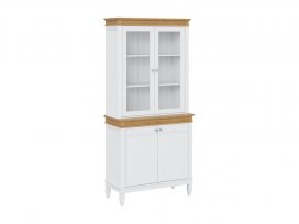 Буфет Ольса 220/220 (белый лак + антик 24)
