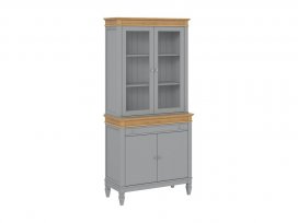 Буфет Ольса 220/221 (серый 7042 + антик 24)