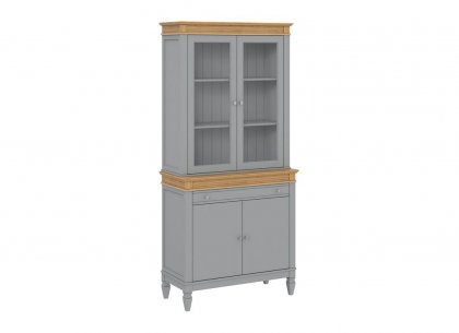 Буфет Ольса 220/221 (серый 7042 + антик 24)