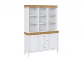 Буфет Ольса 300/324 (белый лак + антик 24)