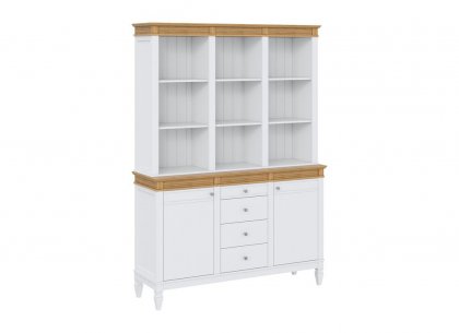 Буфет Ольса 300/324 (белый лак + антик 24)