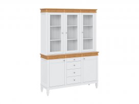 Буфет Ольса 330/324 (белый лак + антик 24)