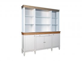 Буфет Ольса 400/441 (белый лак + антик 24)