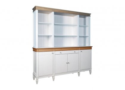 Буфет Ольса 400/441 (белый лак + антик 24)