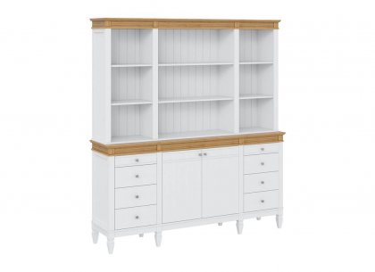 Буфет Ольса 400/428 (белый лак + антик 24)