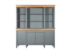 Буфет Ольса 400/441 (серый 7042 + антик 24)