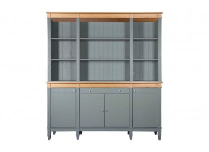 Буфет Ольса 400/441 (серый 7042 + антик 24)