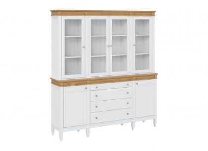 Буфет Ольса 440/424 (белый лак + антик 24)