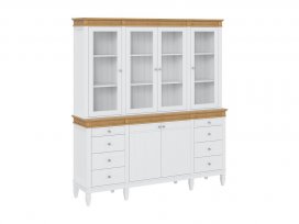 Буфет Ольса 440/428 (белый лак + антик 24)