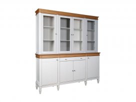 Буфет Ольса 440/441 (белый лак + антик 24)