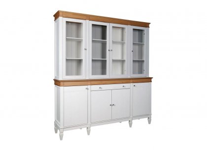 Буфет Ольса 440/441 (белый лак + антик 24)