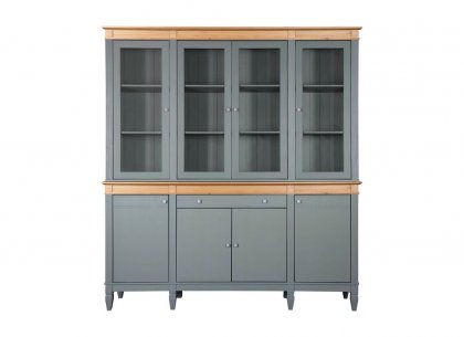 Буфет Ольса 440/441 (серый 7042 + антик 24)