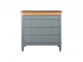 Комод Ольса 204 (серый 7042 + антик 24)
