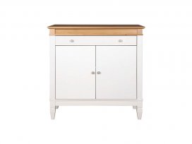 Комод Ольса 221 (белый лак + антик 24)