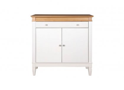 Комод Ольса 221 (белый лак + антик 24)