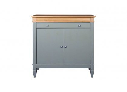 Комод Ольса 221 (серый 7042 + антик 24)