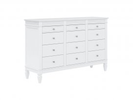 Комод Ольса 3012 (белый лак)