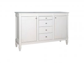 Комод Ольса 324 (белый лак)