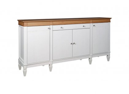 Комод Ольса 441 (белый лак + антик 24)