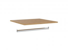 Полка + штанга к шкафу Ольса-01 (антик 24)