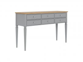 Консоль Ольса 06 (1300) (серый 7042 + антик 24)