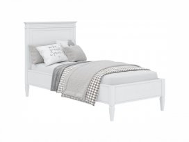 Кровать Ольса-90 (белый лак)