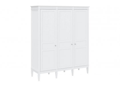 Шкаф для одежды Ольса-03 (белый лак)