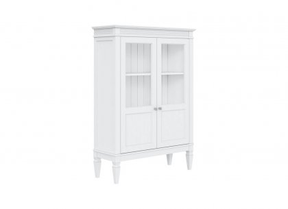 Шкаф для посуды Ольса 20 (белый лак)