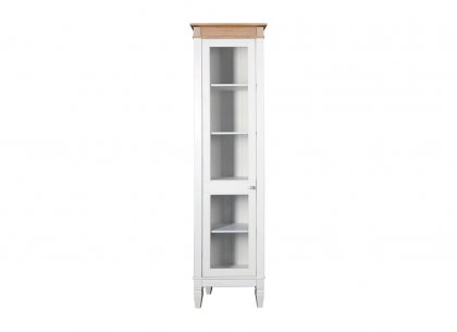 Стеллаж Ольса-110/000 (белый лак + антик 24)