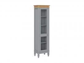 Стеллаж Ольса-110/000 (серый 7042 + антик 24)