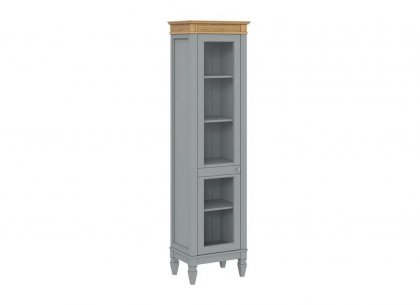 Стеллаж Ольса-110/000 (серый 7042 + антик 24)