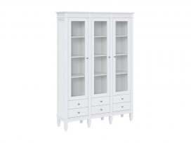 Стеллаж Ольса-303/006 (белый лак)