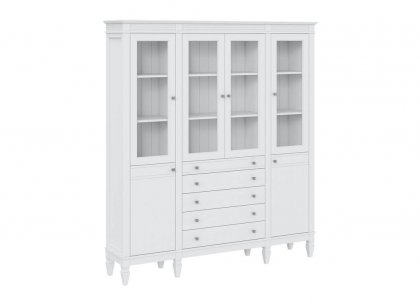 Стеллаж Ольса-404/214 (белый лак)