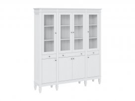 Стеллаж Ольса-404/430 (белый лак)